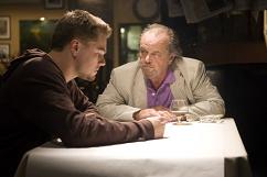 Leonardo and Jack Nicholson in the Departed
